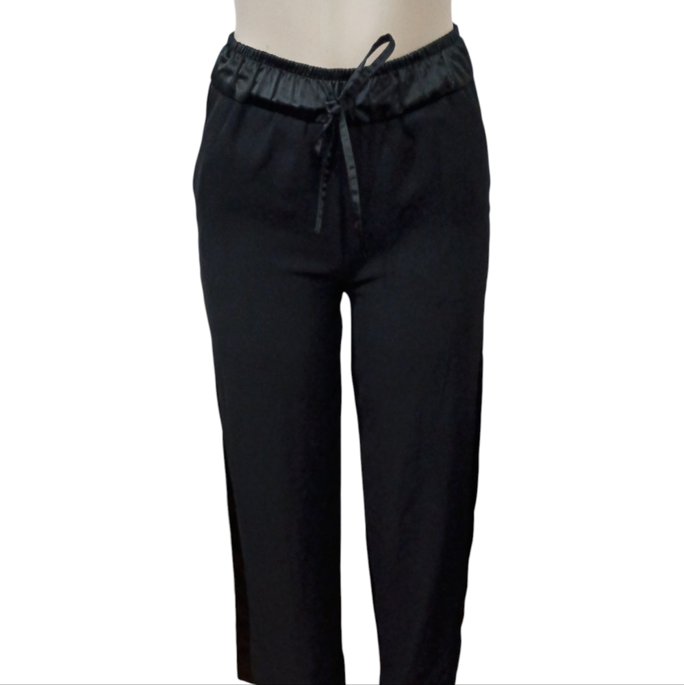 Primark Women's Size 2 Black Drawstring Women's Pants
